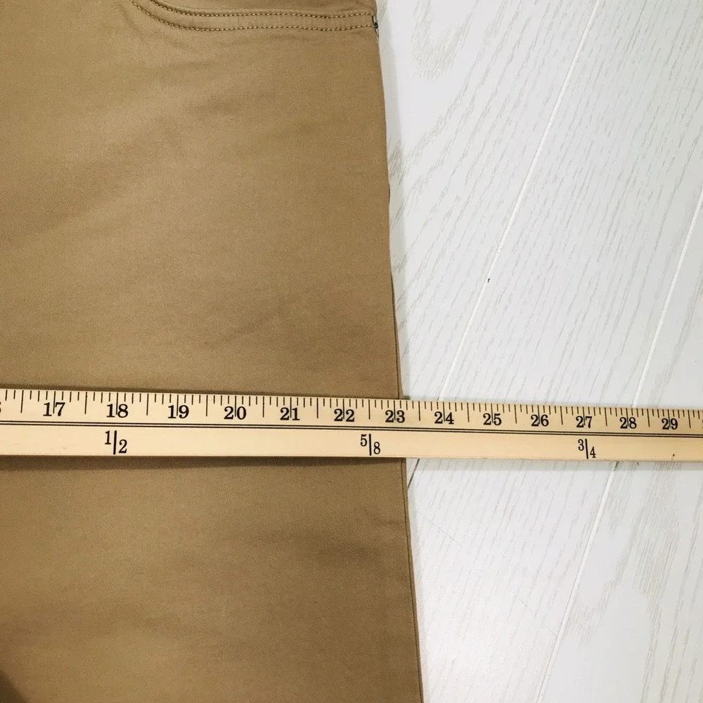 Banana Republic Slim Fit Traveler Jeans Mens 40x34 Brown Stretch 99% Cotton New